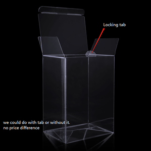 Kailiou rõ ràng nhựa bảo vệ trường hợp nhựa Funko <span class=keywords><strong>Pop</strong></span> 4 "6" gói gấp Vật liệu vật nuôi Funko <span class=keywords><strong>POP</strong></span> bảo vệ hiển thị hộp - Product Image 4