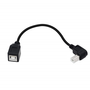 Cable de Impresora USB Tipo <span class=keywords><strong>BF</strong></span> en Ángulo Recto de 90 Grados - Product Image 6