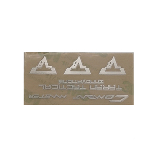 2025 autocollants tactiques de haute qualité autocollants en métal pour équipement de terrain décoration de pistolet jouet extérieur - Product Image 6