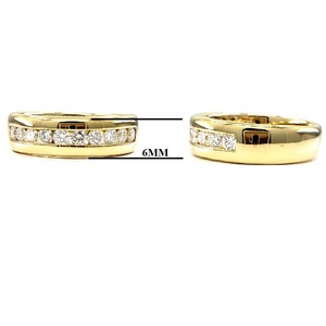 Fine Jewelry Drop Ship 18KT Or Jaune Haute Qualité Diamant Bagues De Fiançailles De Mariage Bande Femmes - Product Image 2