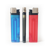Briquet jetable en plastique moderne personnalisé de type torche, sortie d'usine