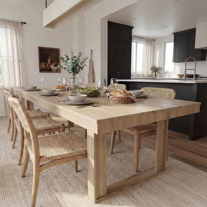 Grande table à manger 12 places, bureau de conférence et table de jeu multifonction, table de salle à manger en bois <span class=keywords><strong>d</strong></span>'ingénierie de qualité E1 pour commande en gros - Product Image 3