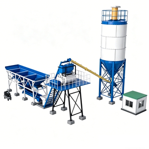 Centrale à béton fixe de marque SCHWELL avec mélangeur JS500, équipement de dosage PLD1200, silo de 80/100 tonnes, faible coût, à vendre - Product Image 4