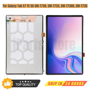 อะไหล่เปลี่ยนหน้าจอใหม่สำหรับ <span class=keywords><strong>Samsung</strong></span> Galaxy Tab S7 FE SM-T730 T736B SM-<span class=keywords><strong>T733</strong></span> T735 T738U T737 12.4 นิ้ว LCD จอสัมผัสพร้อมชุดประกอบ - Product Image 2