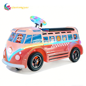 2026 Gran Venta Coche de Choque Infantil para Interiores con Monedas, Estilo Autobús, Nuevo Diseño, Máquina de Juego de Conducción - Product Image 5