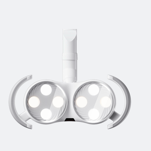 Lámpara de examen oral de nuevo diseño con luz blanca y amarilla intercambiable, con 8 luces LED y control por sensor. - Product Image 1