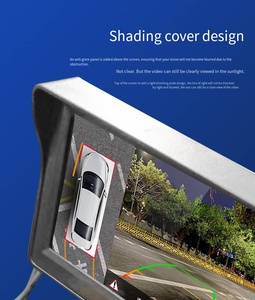 4.3 pollici HD impermeabile Auto Display Wireless Reverse Imaging sistema Radar per Parkign Auto <span class=keywords><strong>camion</strong></span> bianco telecamera <span class=keywords><strong>di</strong></span> retromarcia - Product Image 3