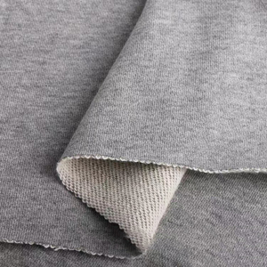 Acheter en gros tissus pas cher coupe décontractée 500 gsm coupe crossgrain sweat à capuche coton polyester french terry - Product Image 2