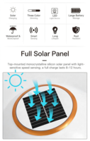 Lampe solaire à pilier LED IP65 étanche, allumage/extinction automatique, 4 couleurs, pour portail, jardin, clôture, villa, allée