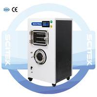 SCITEK Floor Standing Laboratory Congelador Secador Liofilizador Máquina de secado con bomba de vacío