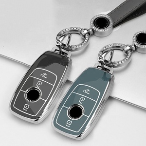 Housse de clé de voiture en TPU premium la plus vendue avec logo personnalisable, porte-clés style professionnel, protection automobile - Product Image 2