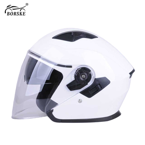 <span class=keywords><strong>Casque</strong></span> de <span class=keywords><strong>moto</strong></span> 3/4 demi-face léger et <span class=keywords><strong>multicolore</strong></span> avec double visière, certifié DOT, en ABS, pour la sécurité des motards et des cyclistes - Product Image 2