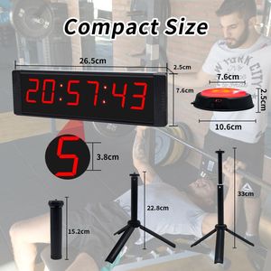 <span class=keywords><strong>Chronomètre</strong></span> électronique polyvalent YZ à bouton-poussoir pour jeux numériques, compte à rebours et fitness – Nouveauté très demandée - Product Image 3