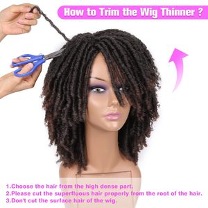 IG lack omen readreadreadlock IG ORT Hort wiwist IGS para lack omen y Men Afro ururly ynynthetic IG (1B "/30 #) - Product Image 5