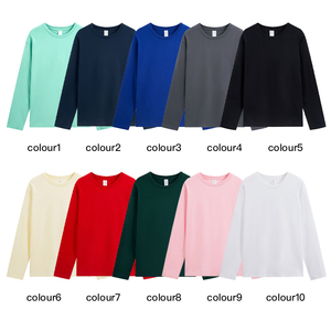 เสื้อเชิ้ตแขนยาวทรงโอเวอร์ไซส์ผ้าฝ้ายถักคุณภาพสูง 100% พิมพ์ลายดีไซน์เรียบง่าย สวมใส่สบาย เหมาะสำหรับเล่นกีฬา แห้งเร็ว ระบายอากาศได้ดี - Product Image 4