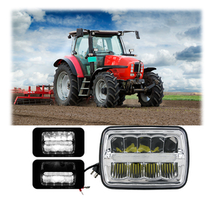 ไฟหน้า LED ทรงสี่เหลี่ยมผืนผ้าขนาด5x7นิ้วสำหรับรถแทรกเตอร์35W 5*7นิ้วไฟหน้าลำแสงสูง/ต่ำแบบ LED พร้อมไฟจอดรถ - Product Image 2