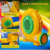 Souffleur de bingo électrique de haute qualité 480W AC à pression moyenne, en plastique résistant aux chutes, gonflable pour les jeux de bingo