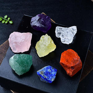 Piedra de Cristal Natural en Bruto al por Mayor, Grava Irregular Triturada, Gema Curativa para Aromaterapia, Bricolaje, Feng Shui y Decoración del Hogar - Product Image 1