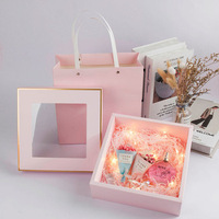 Nouveau Design Transparent Papier Coffrets Cadeaux Sacs-cadeaux Emballage Pour Les Cadeaux De Vacances