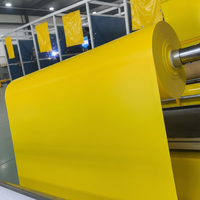 Matériau pour écran de soudage, tissu enduit PVC résistant aux UV avec œillets renforcés