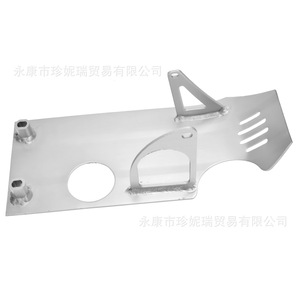 Plaque de protection en aluminium Favrito 330 mm pour moto tout-terrain Kawasaki CRF50, protection du moteur à démarrage électrique - Product Image 4