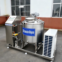 Machine de pasteurisation de boissons au prix d'usine / Pasteurisateur de jus de fruits / Pasteurisateur de lait 300L avec machine de refroidissement