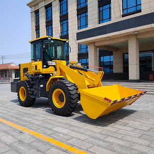 Nouvelle mini-chargeuse sur pneus automatique de 0,8 tonne de Chine, liste de prix avec accessoires - Product Image 2