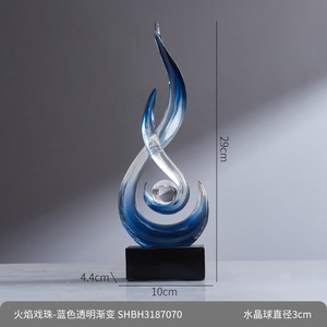 Trang trí tủ rượu và đồ trang trí, ánh sáng sang trọng cao cấp, phòng khách TV, văn phòng phát triển mạnh, nghệ thuật trừu tượng, cảm thấy - Product Image 6