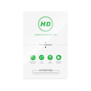 Traceur de téléphone portable <span class=keywords><strong>indestructible</strong></span> flexible Hd film hydrogel protecteur d'écran incurvé coupé - Product Image 6