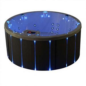 Jacuzzis de Exterior Acrílicos de la Mejor Calidad a Precios de Fábrica, Jacuzzis Portátiles Contemporáneos Empotrados para 6 Personas - Product Image 1