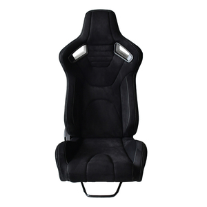 Sedili da Corsa Reclinabili in Pelle Scamosciata e Velluto Sedile da Corsa Personalizzabile con Doppia Guida di Scorrimento Regolabile - Product Image 2