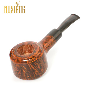 Muxiang Wooden Smoking Pipe Briarwood Straight Type 3mm Filter Tobacco Pipe For Men Personal Gift - Product Image 2