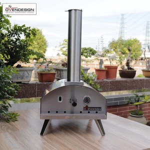 فرن غاز محمول يعمل بالبيتزا, فرن بيتزا من البروبان قابل للنقل بدرجة حرارة عالية بحجم 13 بوصة مصنوع من الفولاذ المقاوم للصدأ ويمكن تنظيفه بسهولة - Product Image 4