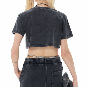 Camiseta Deportiva Corta Sexy de las Spice Girls, Diseño Nuevo, Moda Casual, Color Sólido, Camiseta Deportiva Corta para Yoga para Mujer - Product Image 6