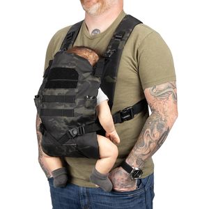 Échantillon gratuit siège de selle pour enfants porte-bébé sac à dos avec bretelles papas randonnée siège d'épaule porte-bébé - Product Image 6