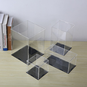 Cajas de exhibición de acrílico transparente con pedestal para <span class=keywords><strong>funko</strong></span> pop, modelo de coche, antiguo - Product Image 6