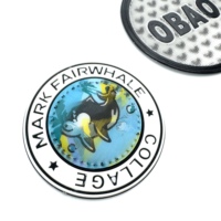 Étiquette de vêtement en cuir PVC 3D en relief à coudre, broderie personnalisée pour chapeaux avec logo personnalisé et formes multiples