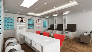 The Counter Nail Display <strong>Manicure</strong> Shop Nail <strong>Neonatal</strong> Shop Ocular Counter Vitrine Is a Hot Seller in Kiosk OEM - Product Image 6