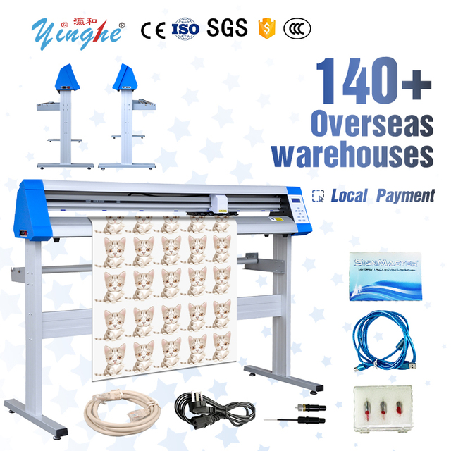 China Best Selling Contour Cutting Plotter 4 Feet 1200mm Cutter Vinyl Sticker Cutting Plotter