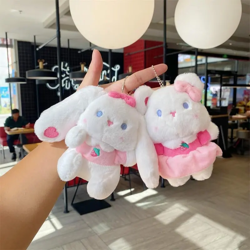 DL1231230 Cute Plush Star Animal Keychain Couple Pendant Decoration Backpack Small Gift Jewelry Wholesale Bookbags Dolls