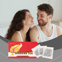 Tisane aromatisée au Ginseng d'Afrique, mélange de plantes naturelles, en sachets, pour l'hydratation quotidienne des hommes et le bien-être familial, en promotion
