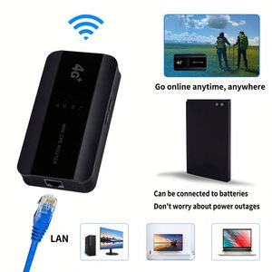 Nhà Máy Giá wifi6 4G mifis Router với cổng Lan Túi Wi-Fi WPS 4G router không dây mini CPE với thẻ <span class=keywords><strong>Sim</strong></span> Túi Wifi - Product Image 2