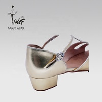 Chaussures de danse latine à talon bas personnalisées pour enfants chaussures de danse de salon pour enfants pratique porter