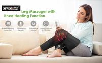 Machine de Massage à Air pour les jambes, appareil à pression, Circulation du sang, chaleur, Compression des genoux