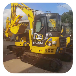 Japan Komatsu Used Mini Excavator PC55MR Original <b>Paint</b> Original Machine Second-<b>Hand</b> Mini Excavator PC55MR PC50MR PC40MR PC35MR - Product Image 1