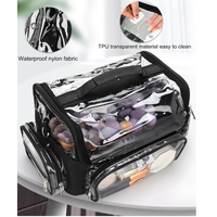 Porte-pinceaux de maquillage extra large, sac à pinceaux professionnel pour maquilleurs professionnels