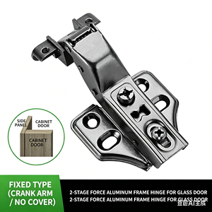 Bisagra Hidráulica Fija Tradicional <span class=keywords><strong>YOUDO</strong></span> de Alta Calidad, Herraje para Muebles de Aleación de Zinc para Puertas de Armarios de Dormitorio, Hogar y Oficina 105 - Product Image 4