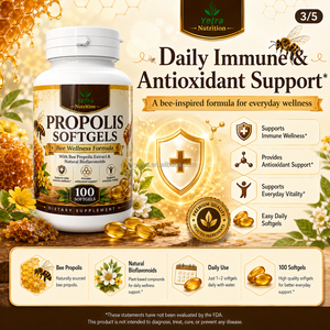 Capsules molles de <span class=keywords><strong>propolis</strong></span>, extrait haute puissance, compléments alimentaires pour le cerveau, <span class=keywords><strong>propolis</strong></span> d'abeille naturelle de haute qualité, capsule molle - Product Image 4