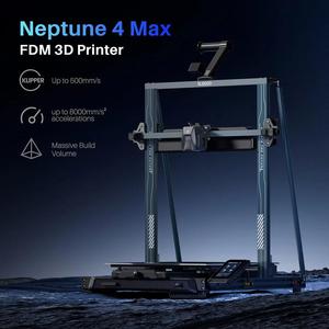 Impresora 3D FDM ELEGOO Neptune 4 Max con volumen de construcción de 420*420*480 mm y velocidad máxima de 500 mm/s - Product Image 6
