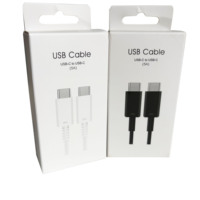 Câble de charge USB Type C vers Type C PD 45W 5A en gros, câble de charge super rapide USB C pour Samsung Galaxy S25 S24 pour iPhone